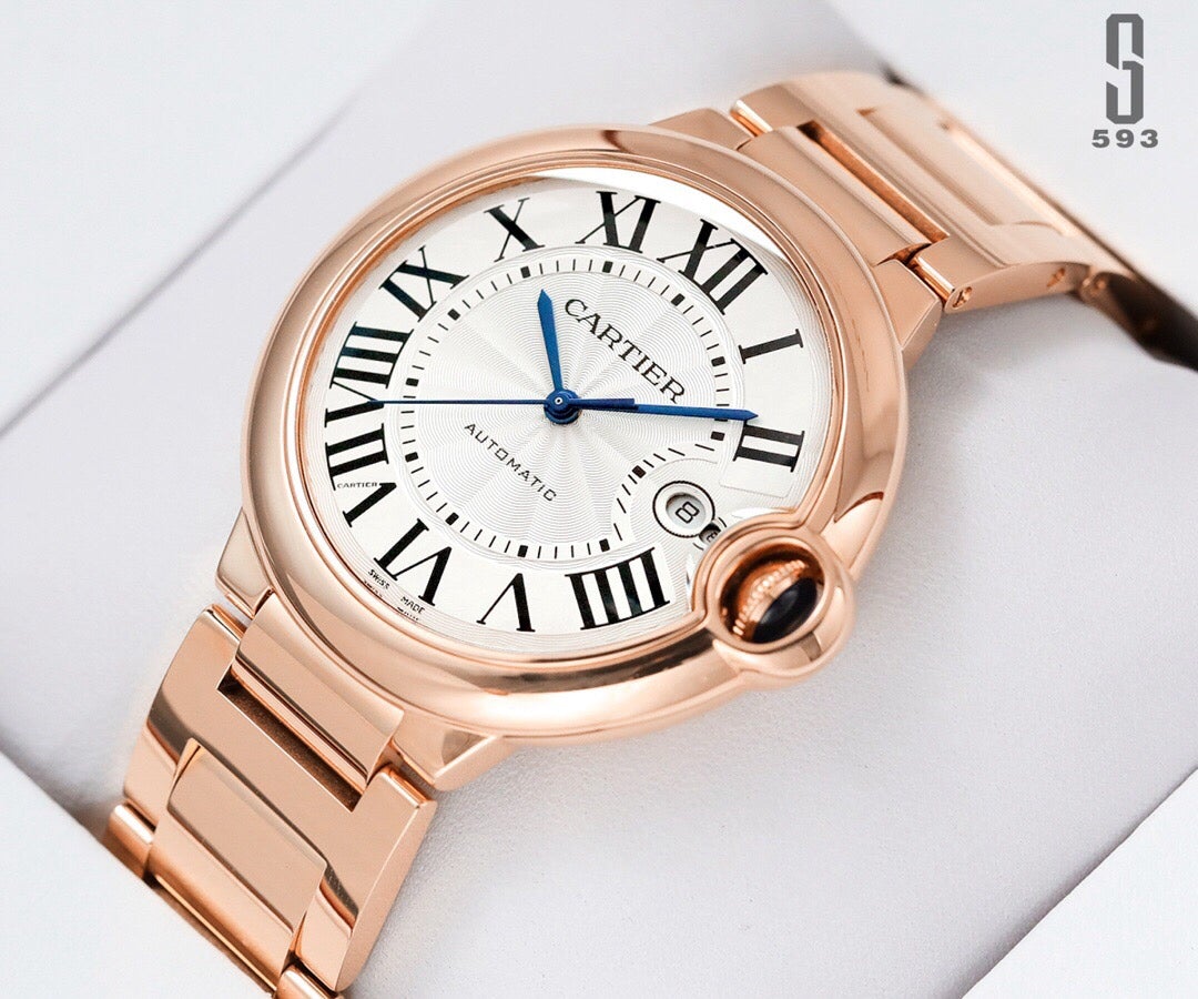 Panthere De Cartie Quartz Pink Gold Case