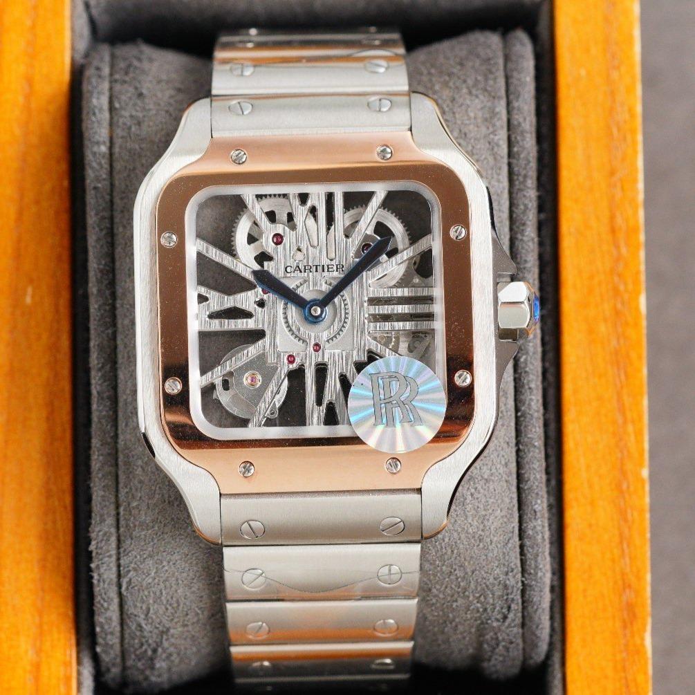 Panthere De Cartie Quartz Pink Gold Case