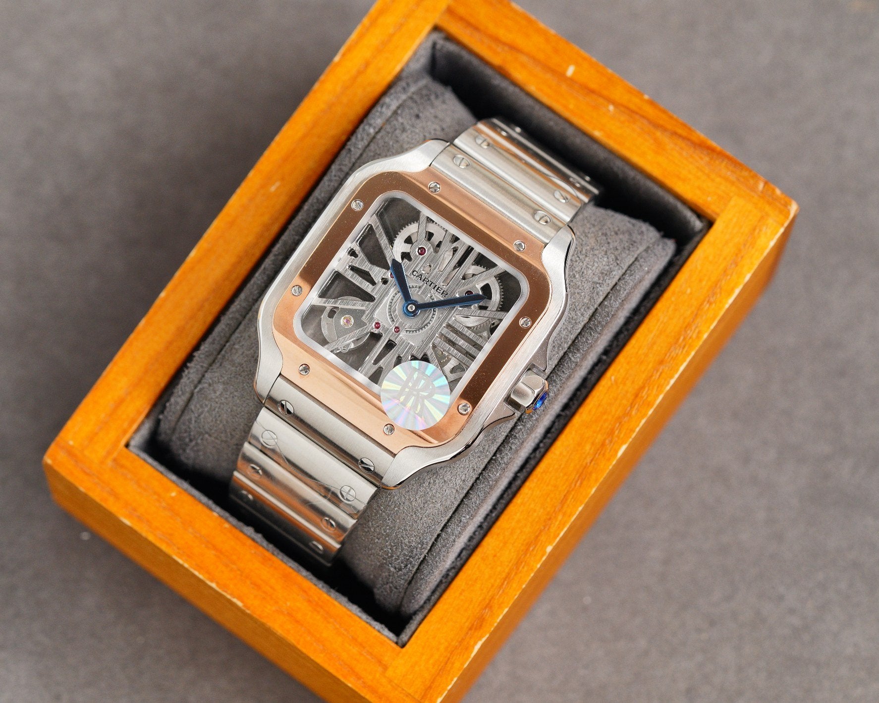 Panthere De Cartie Quartz Pink Gold Case