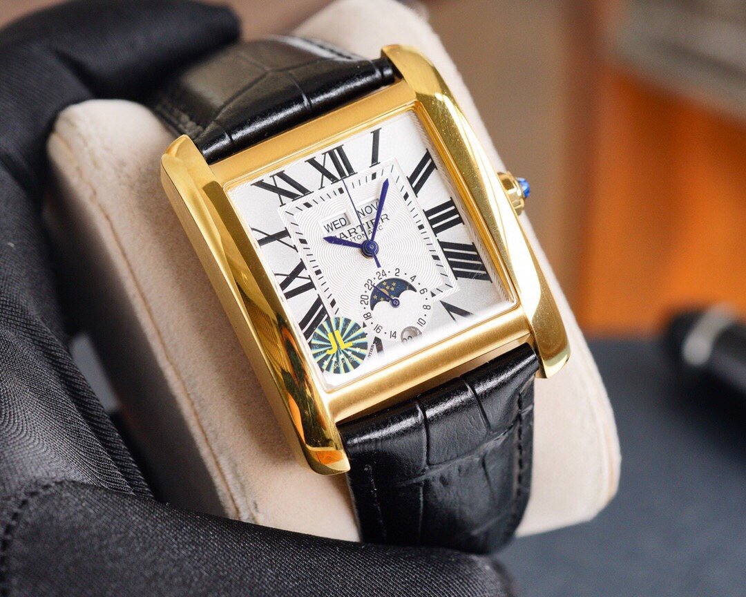 Panthere De Cartie Quartz Pink Gold Case