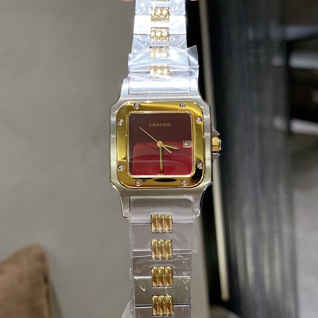 Panthere De Cartie Quartz Pink Gold Case