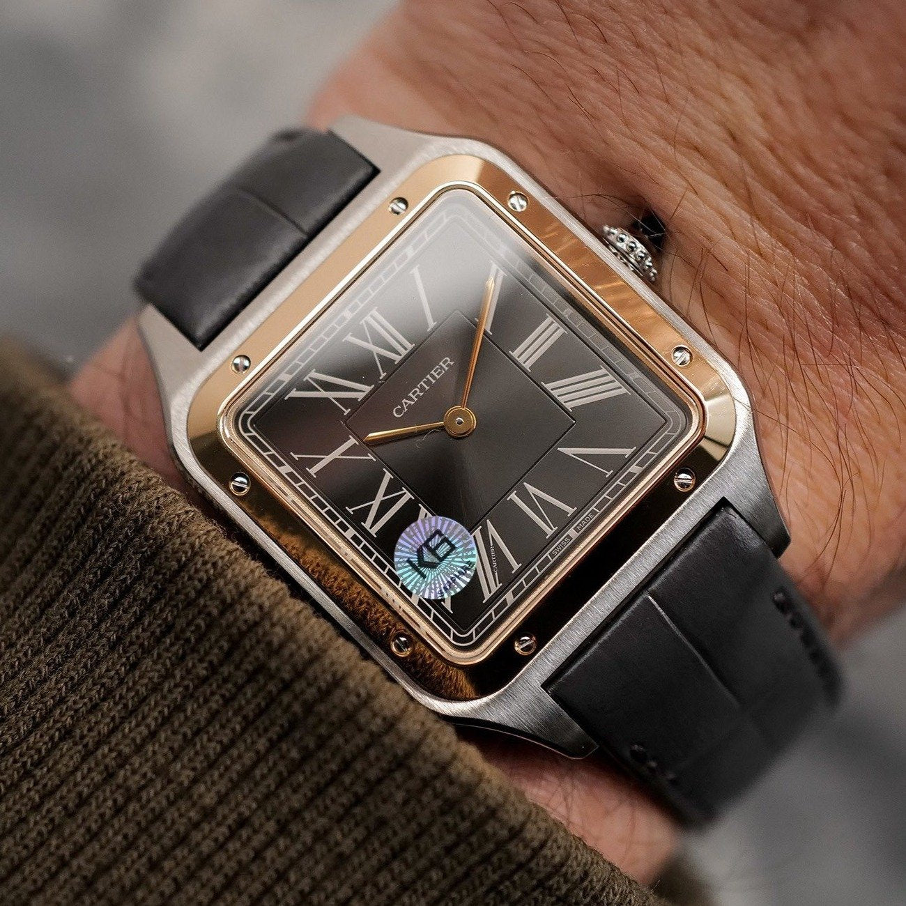 Panthere De Cartie Quartz Pink Gold Case