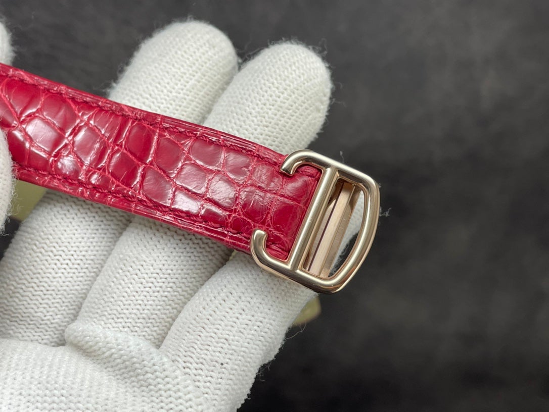 Panthere De Cartie Quartz Pink Gold Case