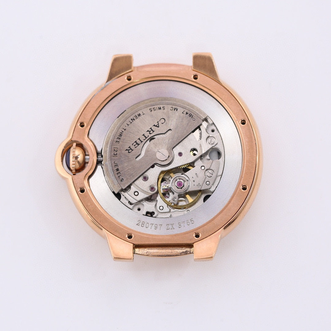 Panthere De Cartie Quartz Pink Gold Case