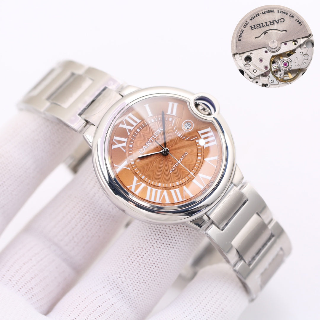 Panthere De Cartie Quartz Pink Gold Case