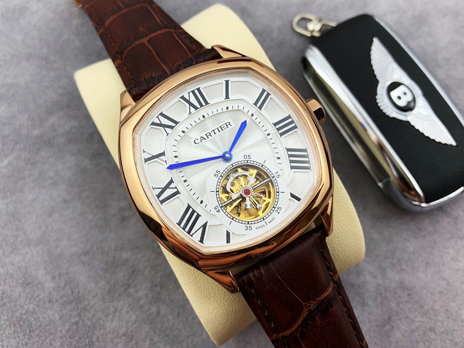 Panthere De Cartie Quartz Pink Gold Case