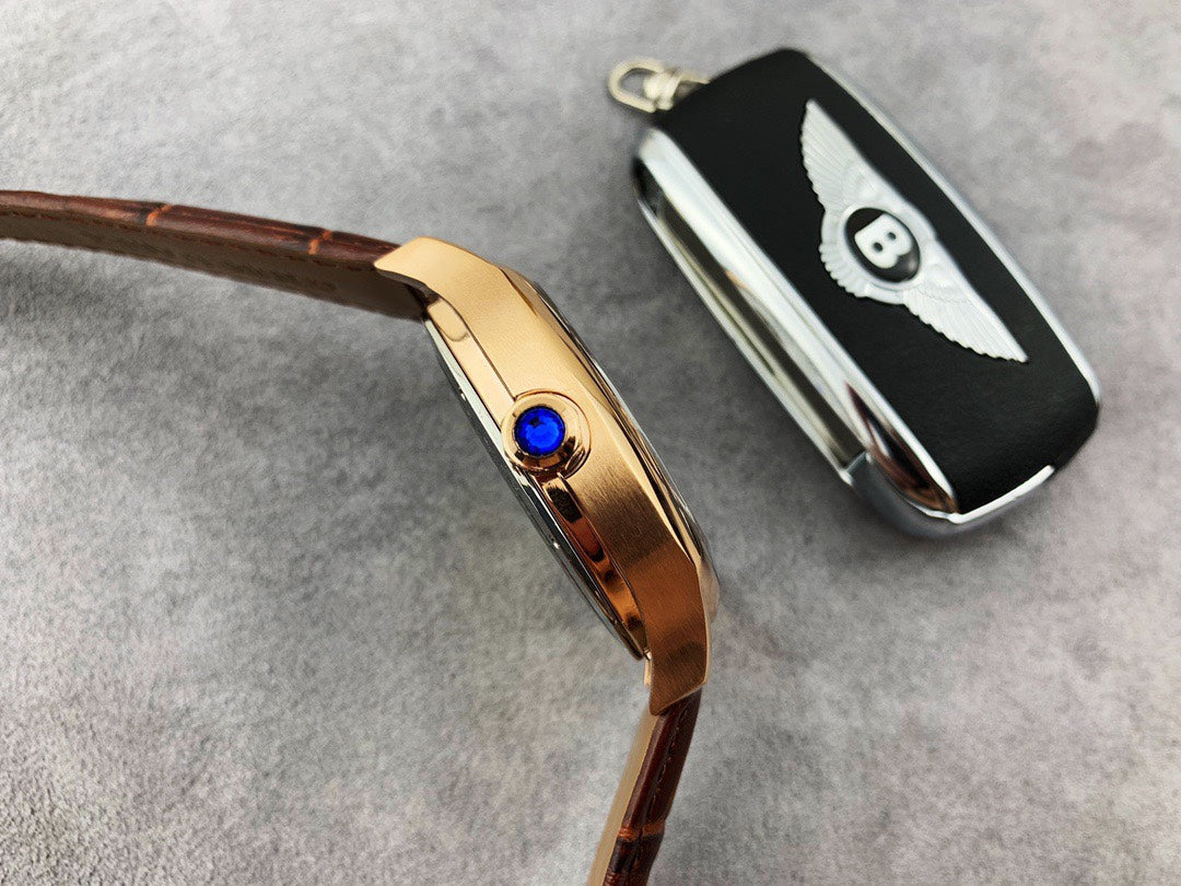 Panthere De Cartie Quartz Pink Gold Case