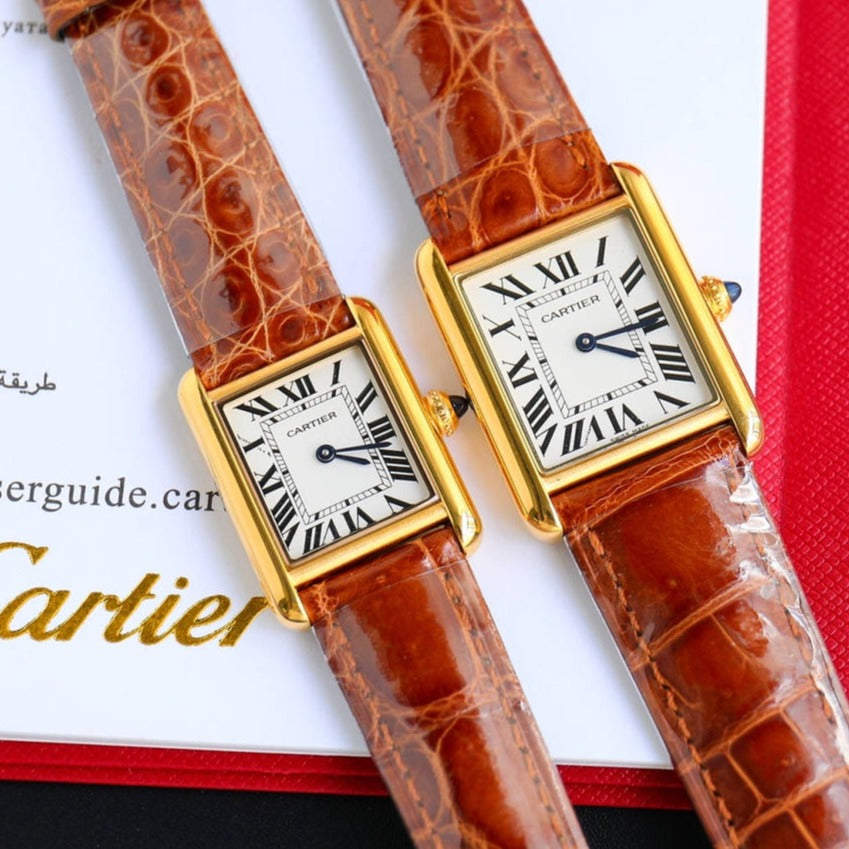 Panthere De Cartie Quartz Pink Gold Case