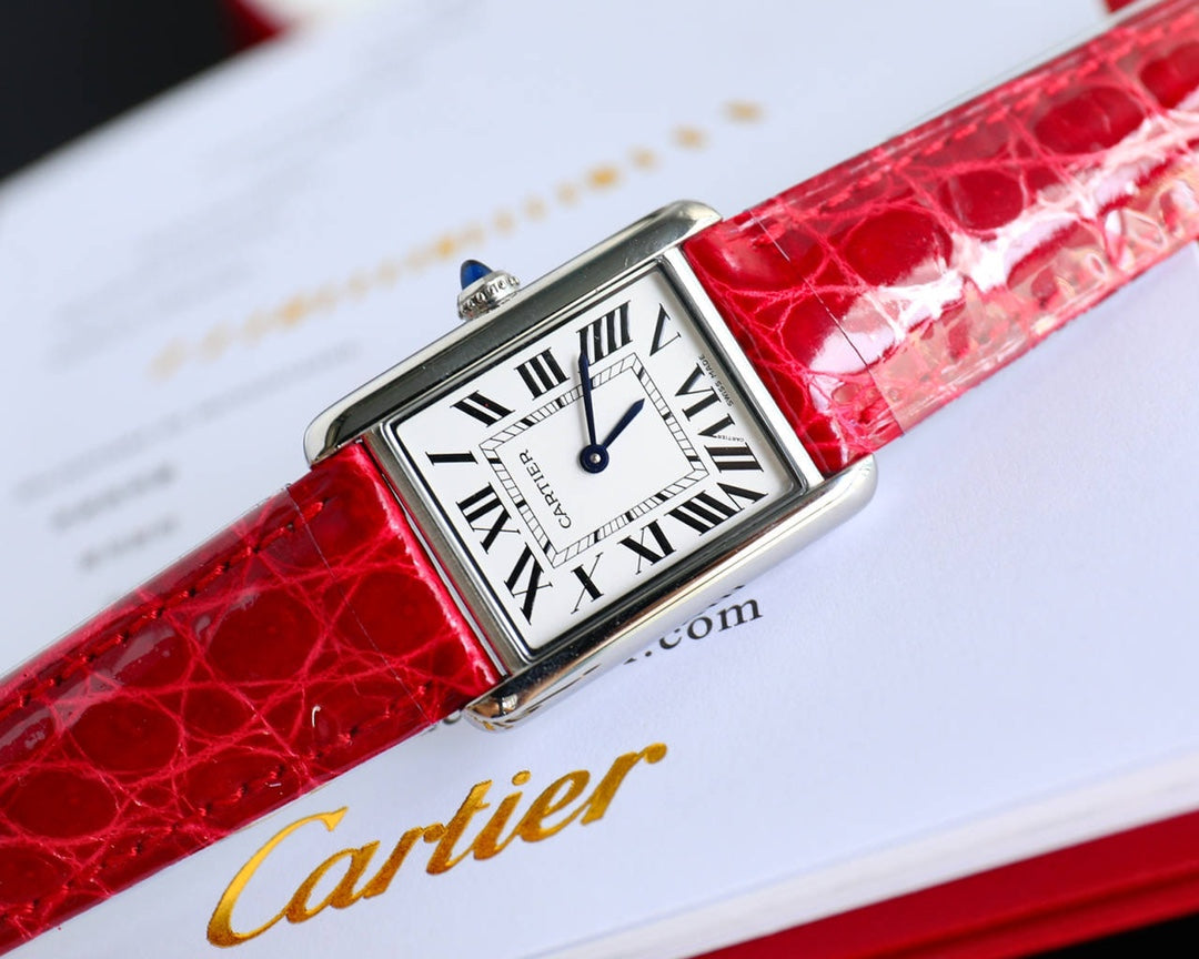 Panthere De Cartie Quartz Pink Gold Case
