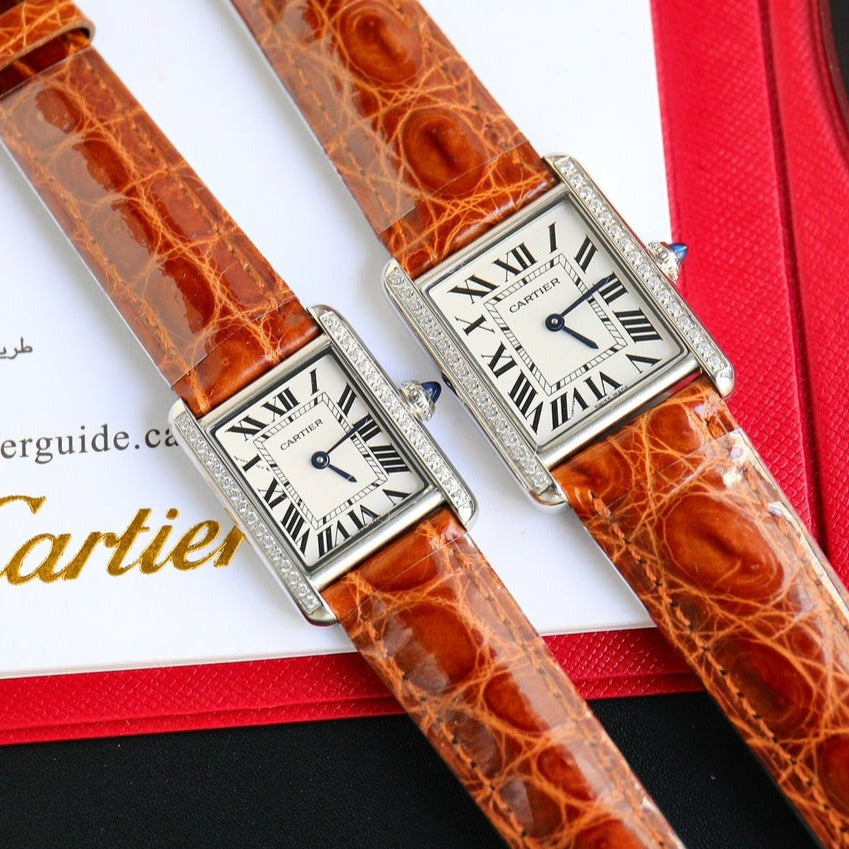 Panthere De Cartie Quartz Pink Gold Case