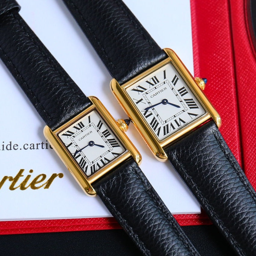 Panthere De Cartie Quartz Pink Gold Case