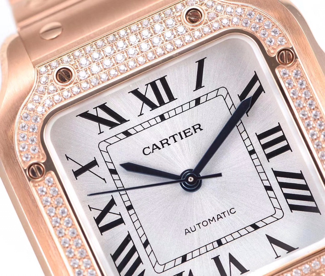 Panthere De Cartie Quartz Pink Gold Case