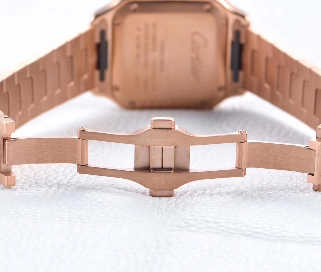 Panthere De Cartie Quartz Pink Gold Case