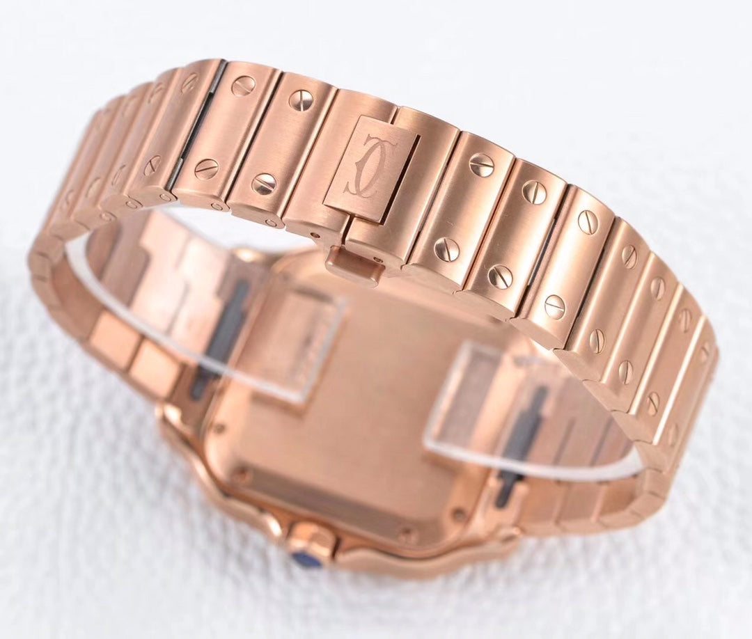 Panthere De Cartie Quartz Pink Gold Case