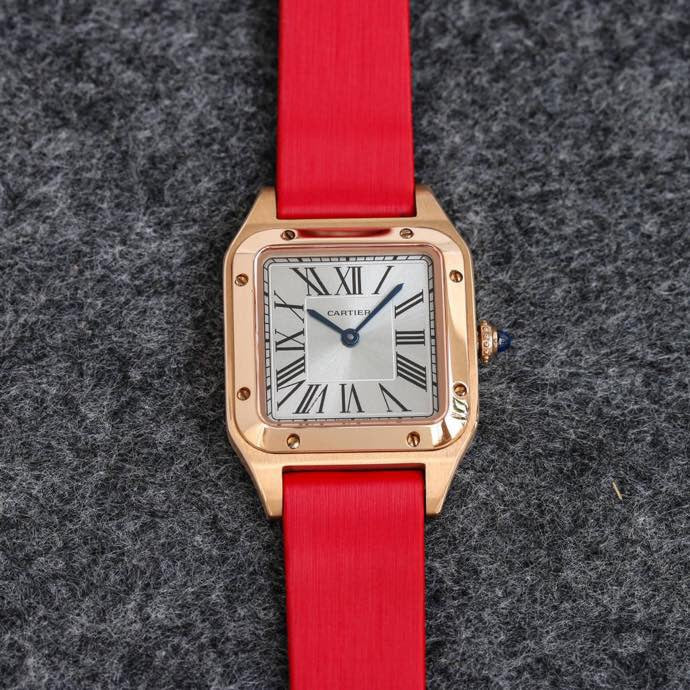 Panthere De Cartie Quartz Pink Gold Case