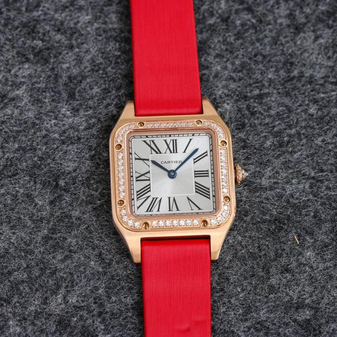 Panthere De Cartie Quartz Pink Gold Case