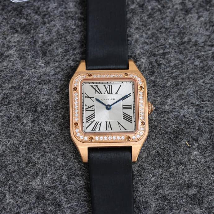 Panthere De Cartie Quartz Pink Gold Case