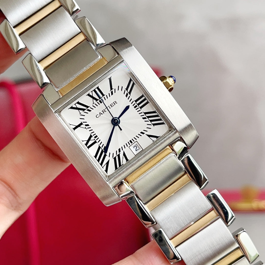 Panthere De Cartie Quartz Pink Gold Case