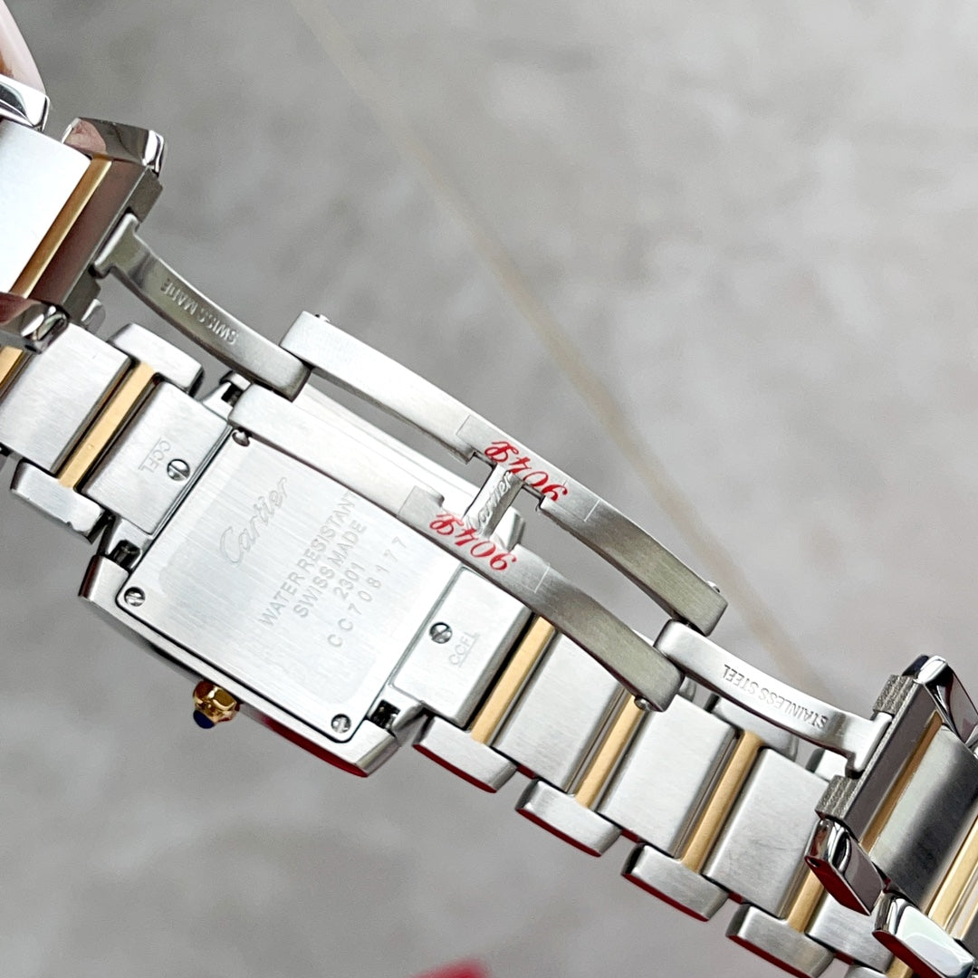 Panthere De Cartie Quartz Pink Gold Case