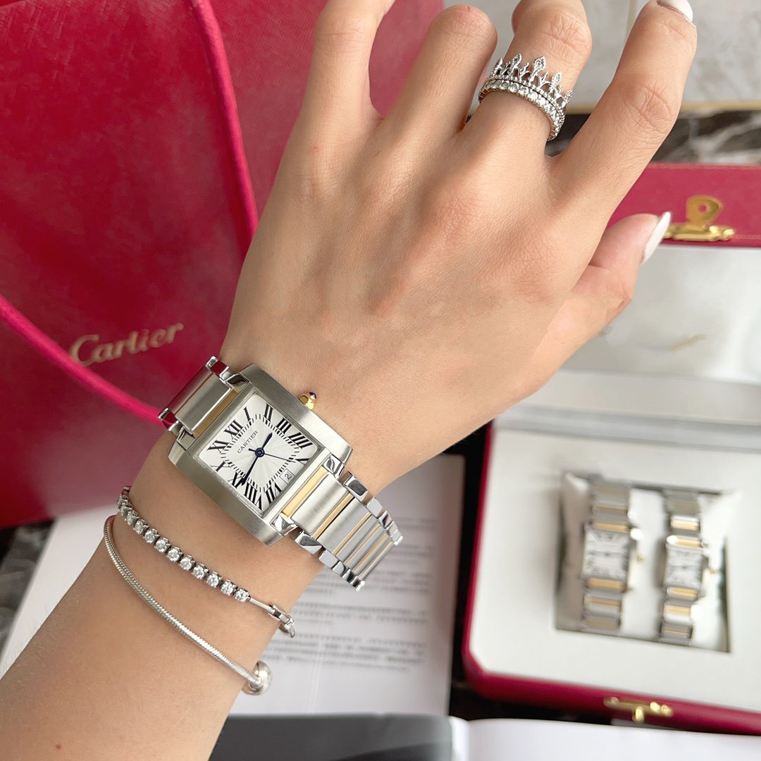 Panthere De Cartie Quartz Pink Gold Case