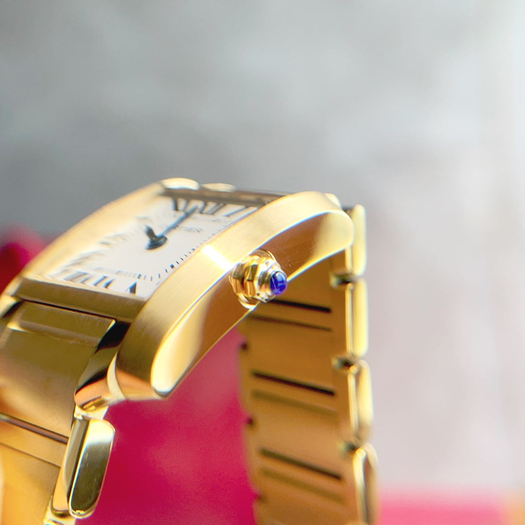 Panthere De Cartie Quartz Pink Gold Case