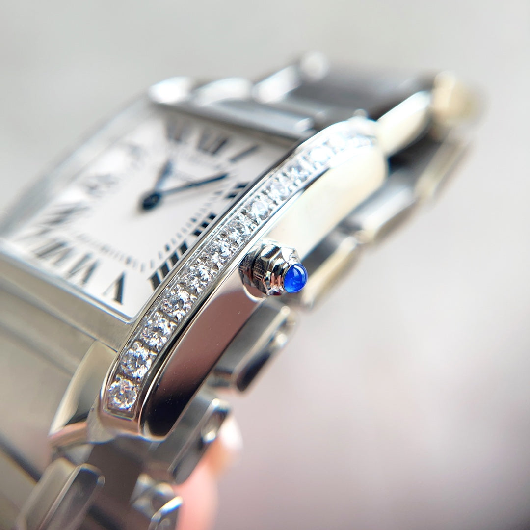 Panthere De Cartie Quartz Pink Gold Case