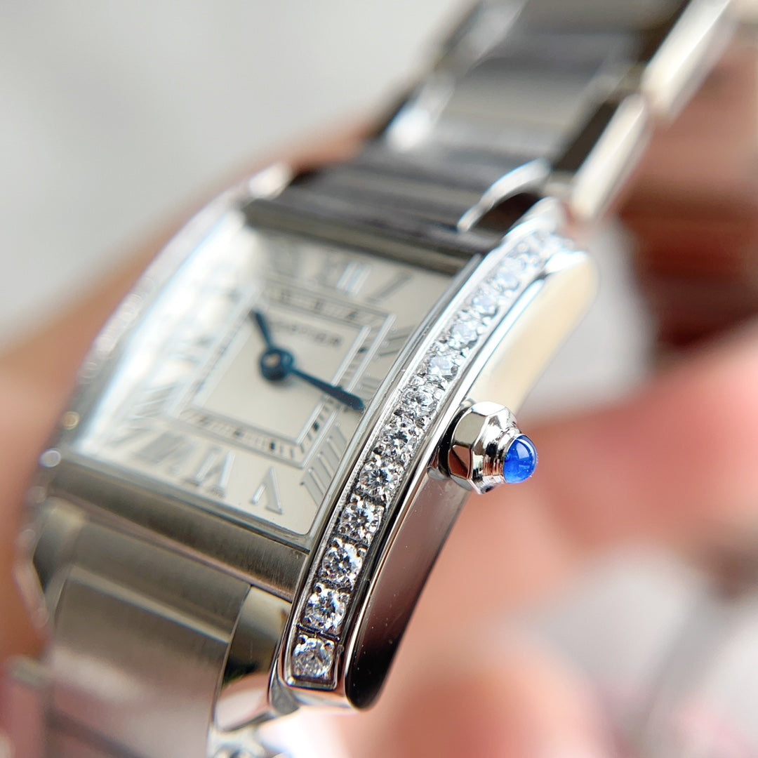 Panthere De Cartie Quartz Pink Gold Case