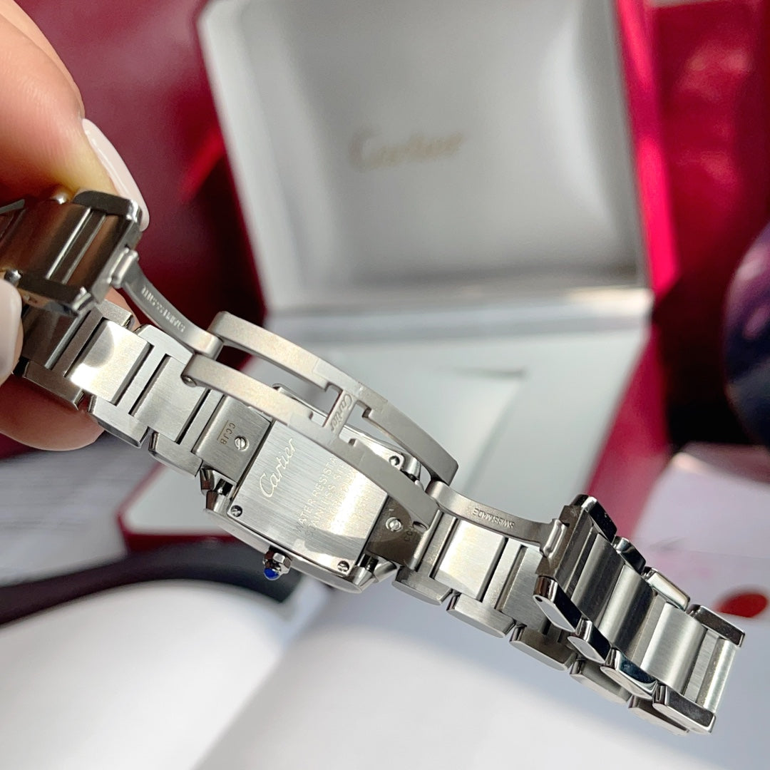 Panthere De Cartie Quartz Pink Gold Case