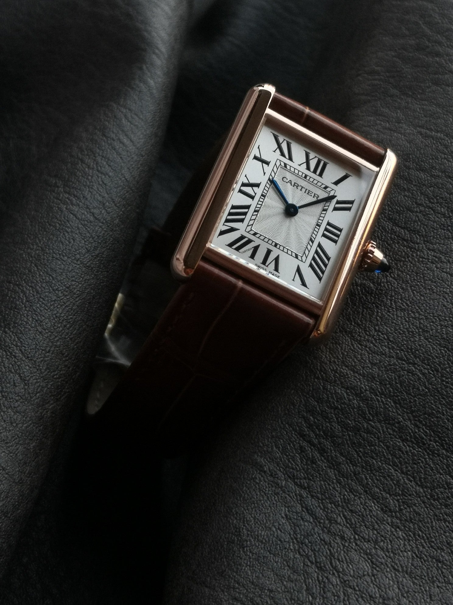 Panthere De Cartie Quartz Pink Gold Case