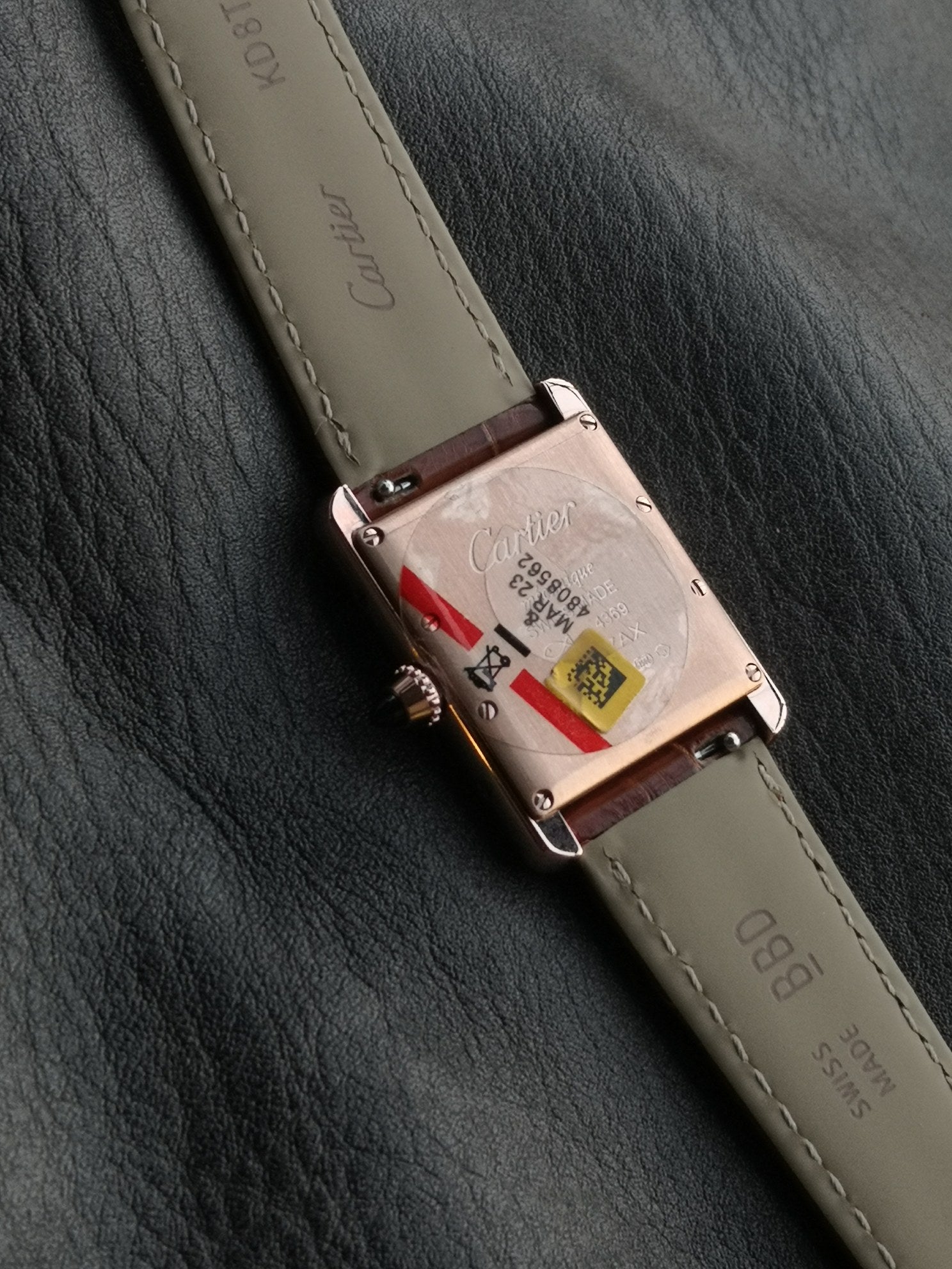 Panthere De Cartie Quartz Pink Gold Case