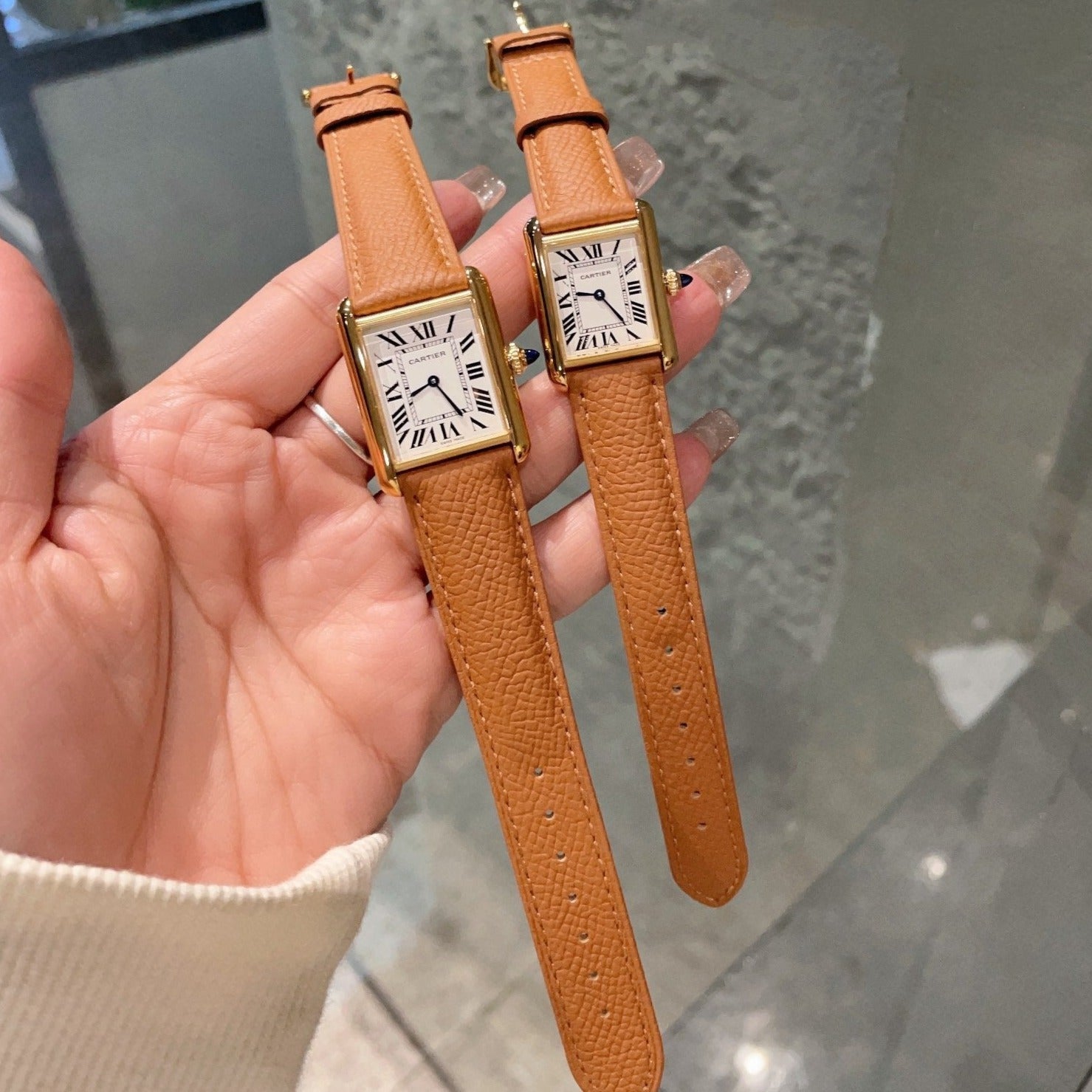 Panthere De Cartie Quartz Pink Gold Case