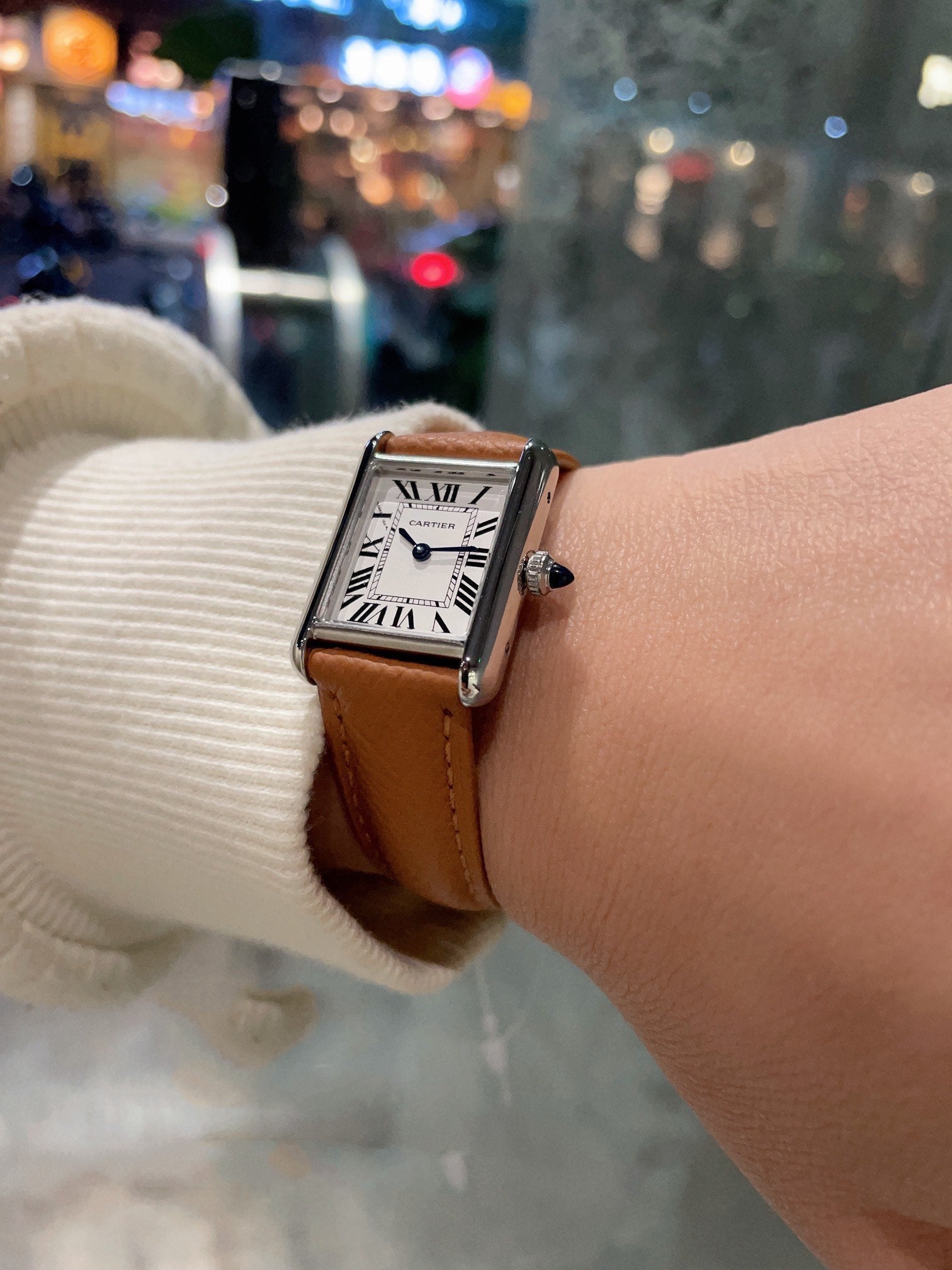 Panthere De Cartie Quartz Pink Gold Case