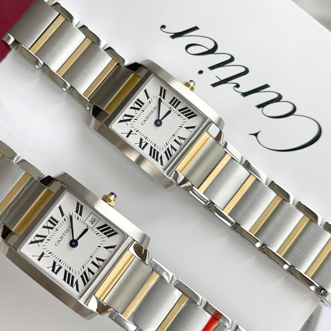 Panthere De Cartie Quartz Pink Gold Case