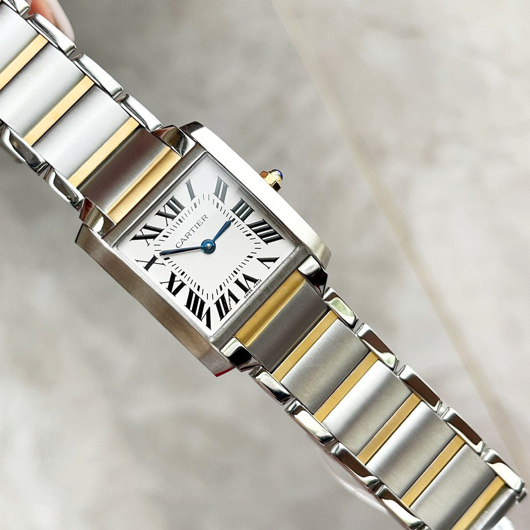 Panthere De Cartie Quartz Pink Gold Case