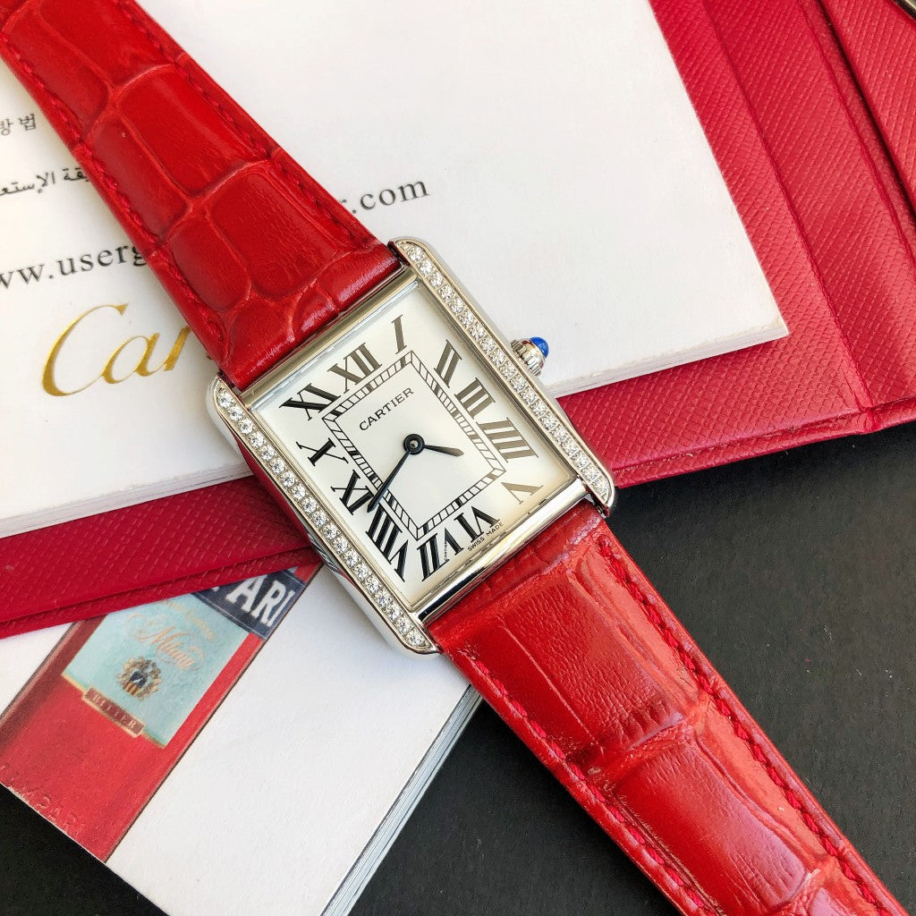 Panthere De Cartie Quartz Pink Gold Case