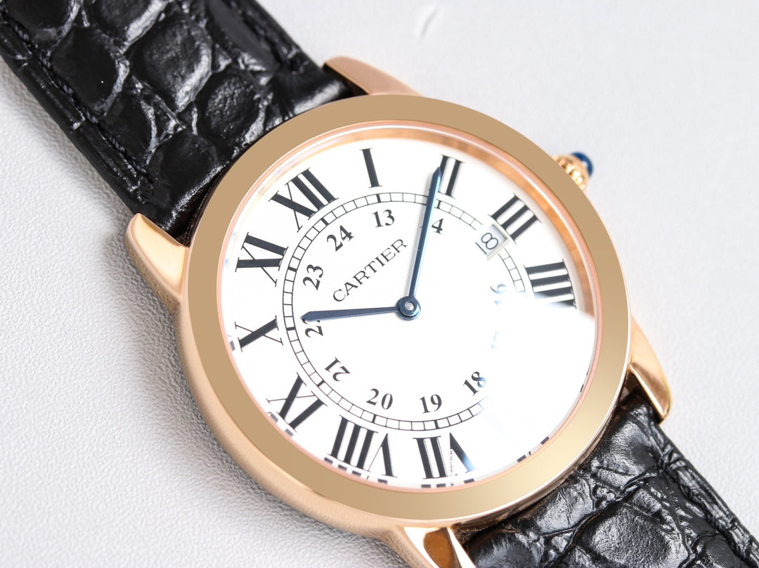 Panthere De Cartie Quartz Pink Gold Case