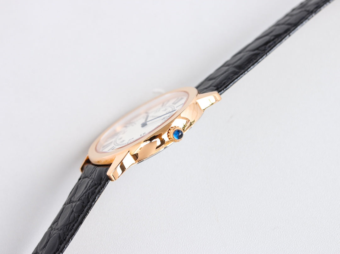 Panthere De Cartie Quartz Pink Gold Case
