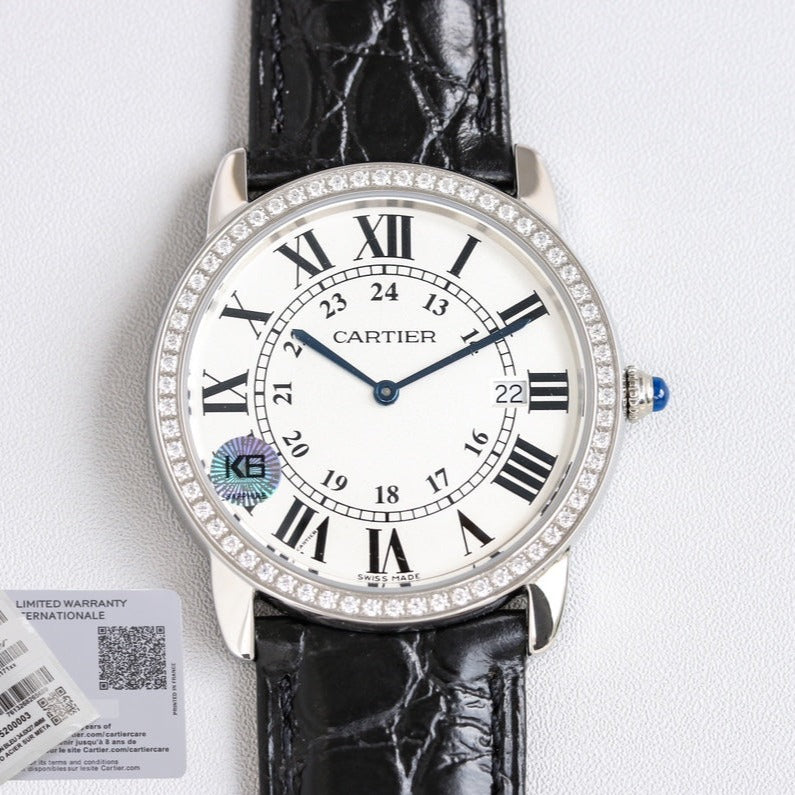 Panthere De Cartie Quartz Pink Gold Case