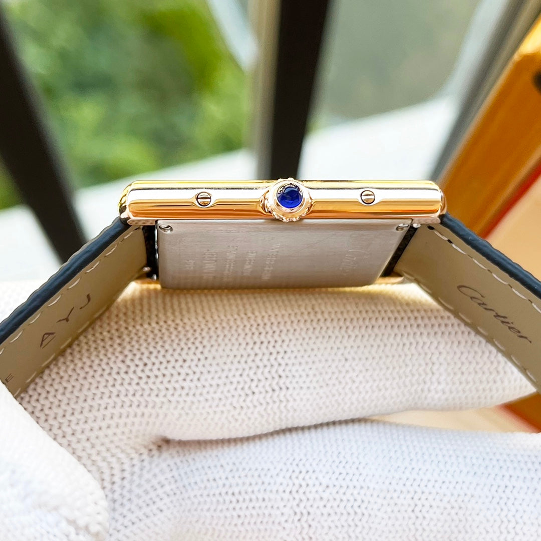 Panthere De Cartie Quartz Pink Gold Case