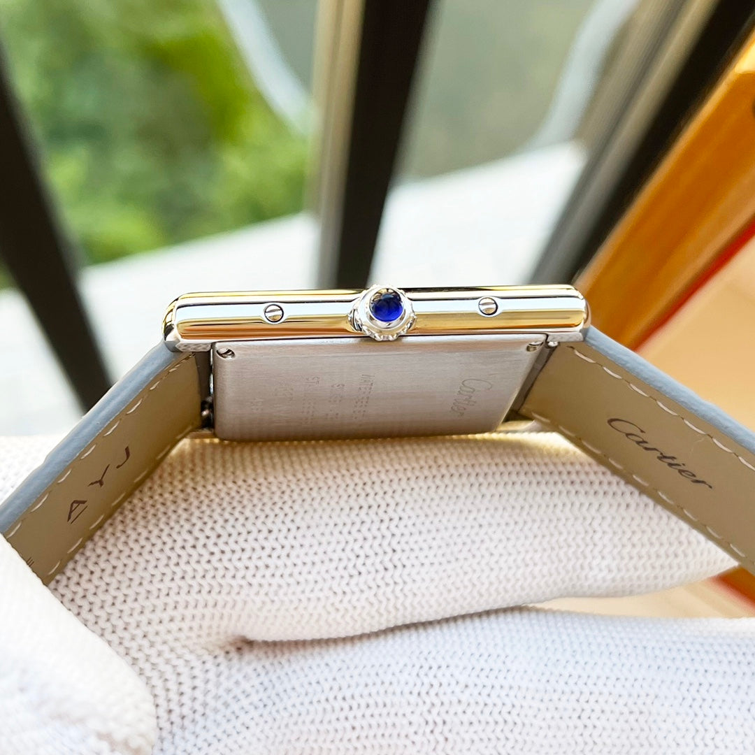 Panthere De Cartie Quartz Pink Gold Case