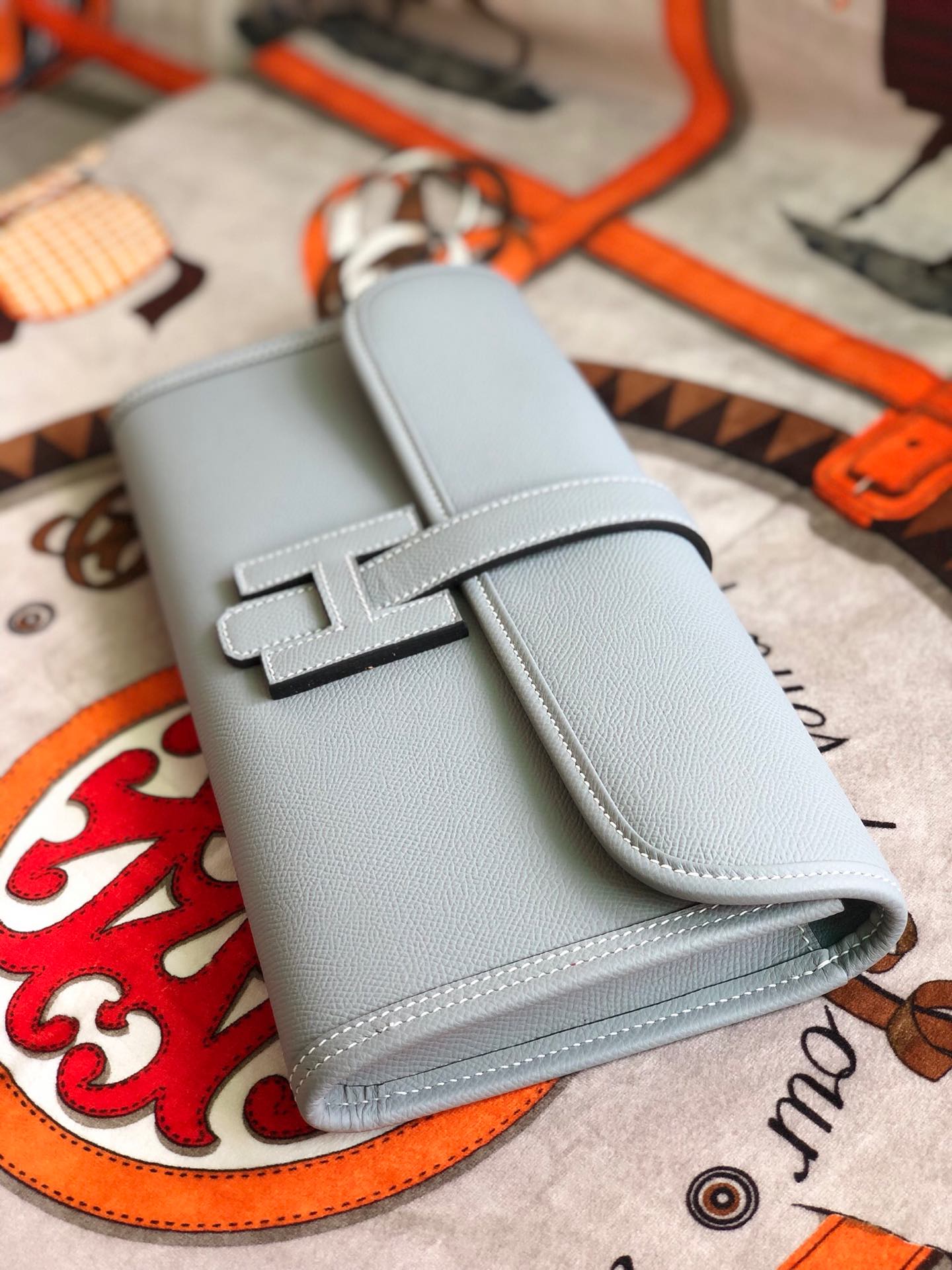 Richelieu Wallet 19 In Classic Red Goyardine Canvas