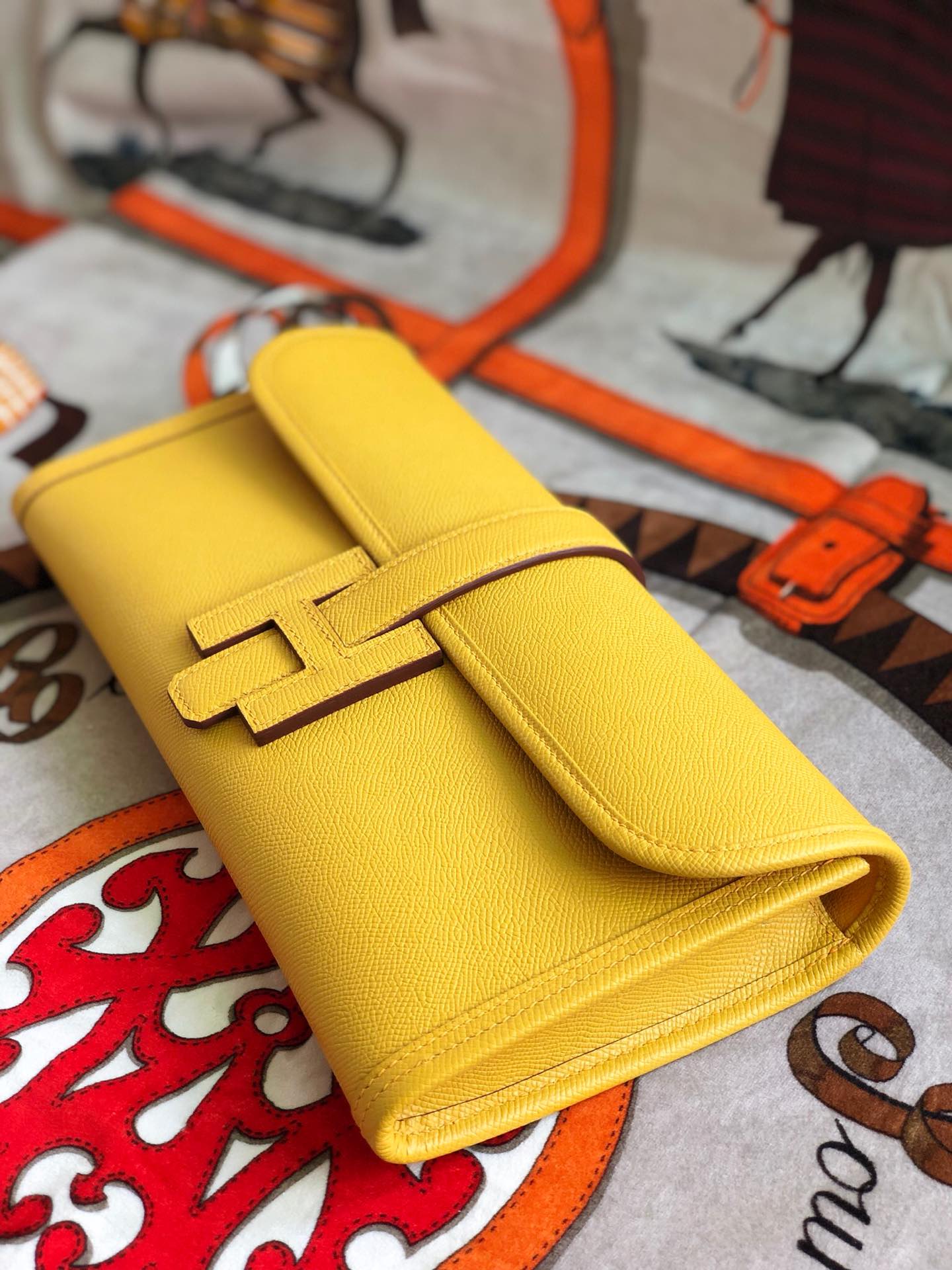 Richelieu Wallet 19 In Classic Red Goyardine Canvas