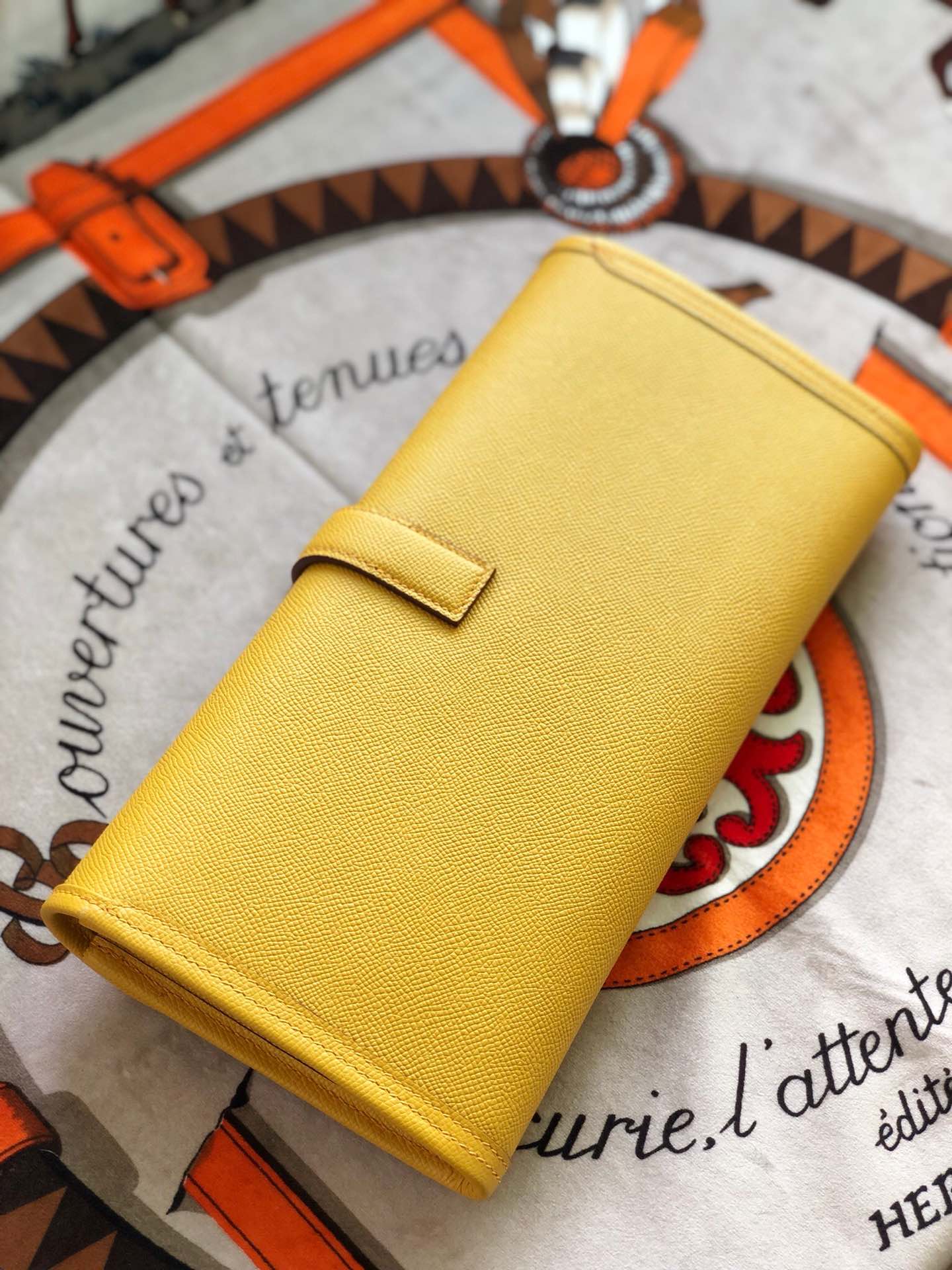 Richelieu Wallet 19 In Classic Red Goyardine Canvas