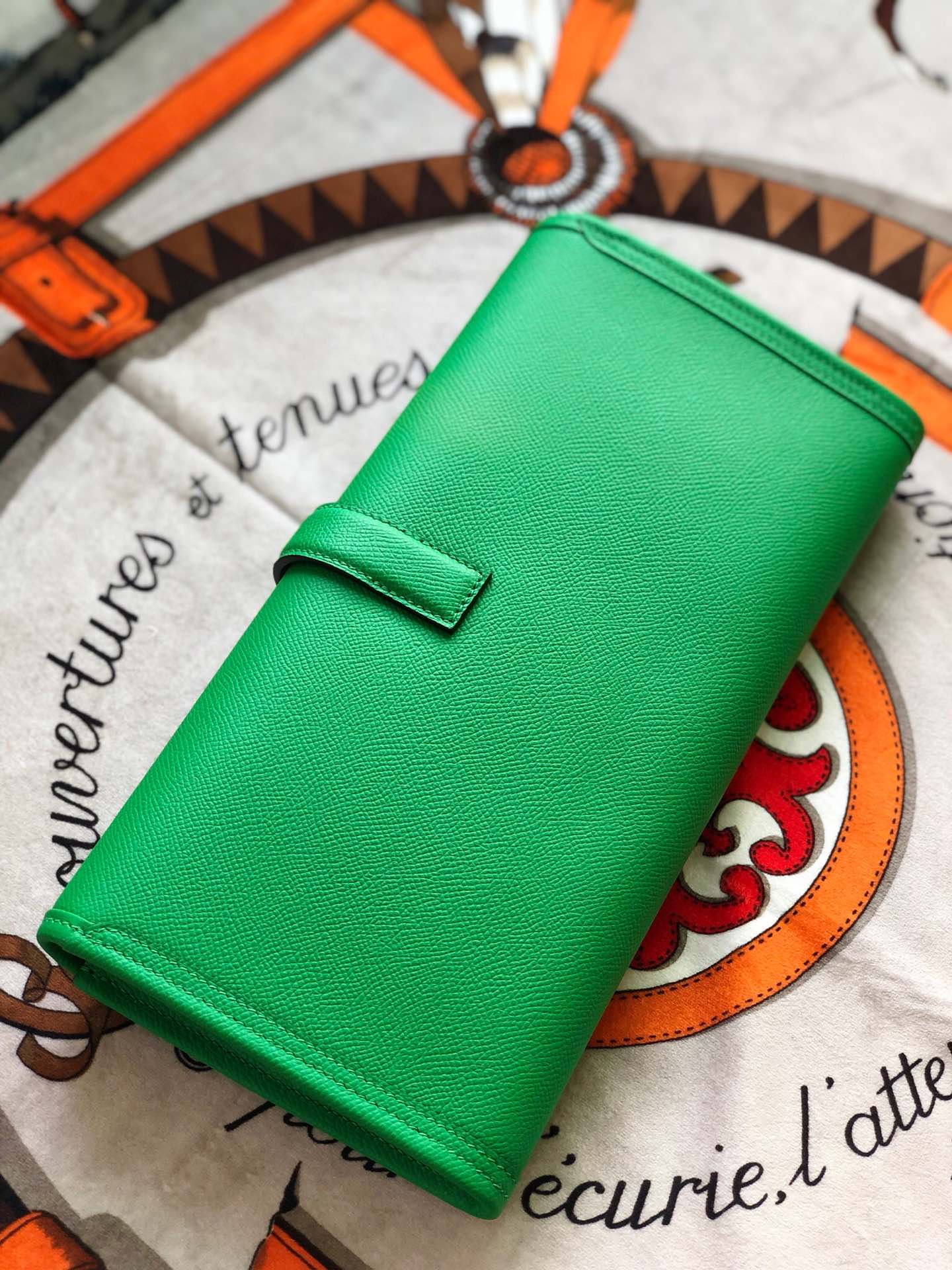 Richelieu Wallet 19 In Classic Red Goyardine Canvas