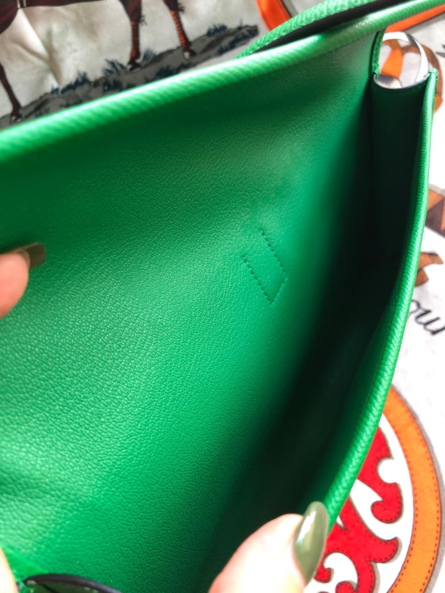 Richelieu Wallet 19 In Classic Red Goyardine Canvas