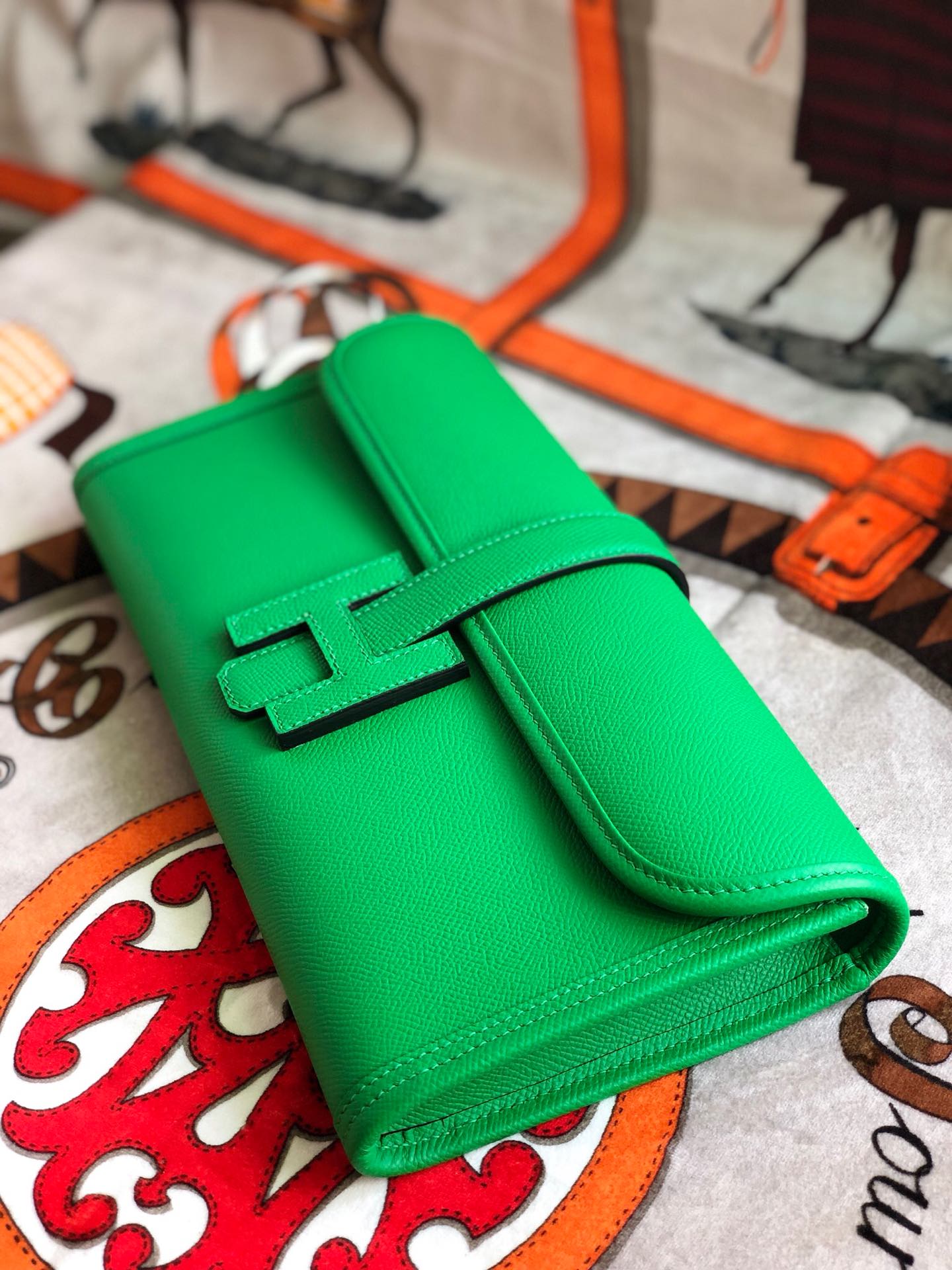 Richelieu Wallet 19 In Classic Red Goyardine Canvas