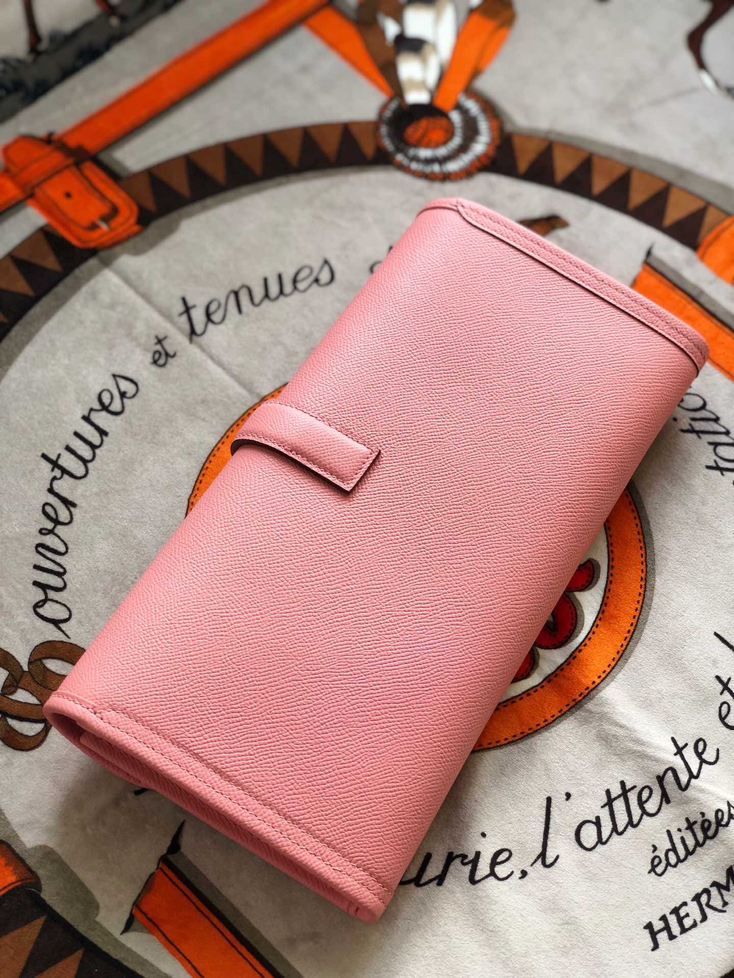 Richelieu Wallet 19 In Classic Red Goyardine Canvas