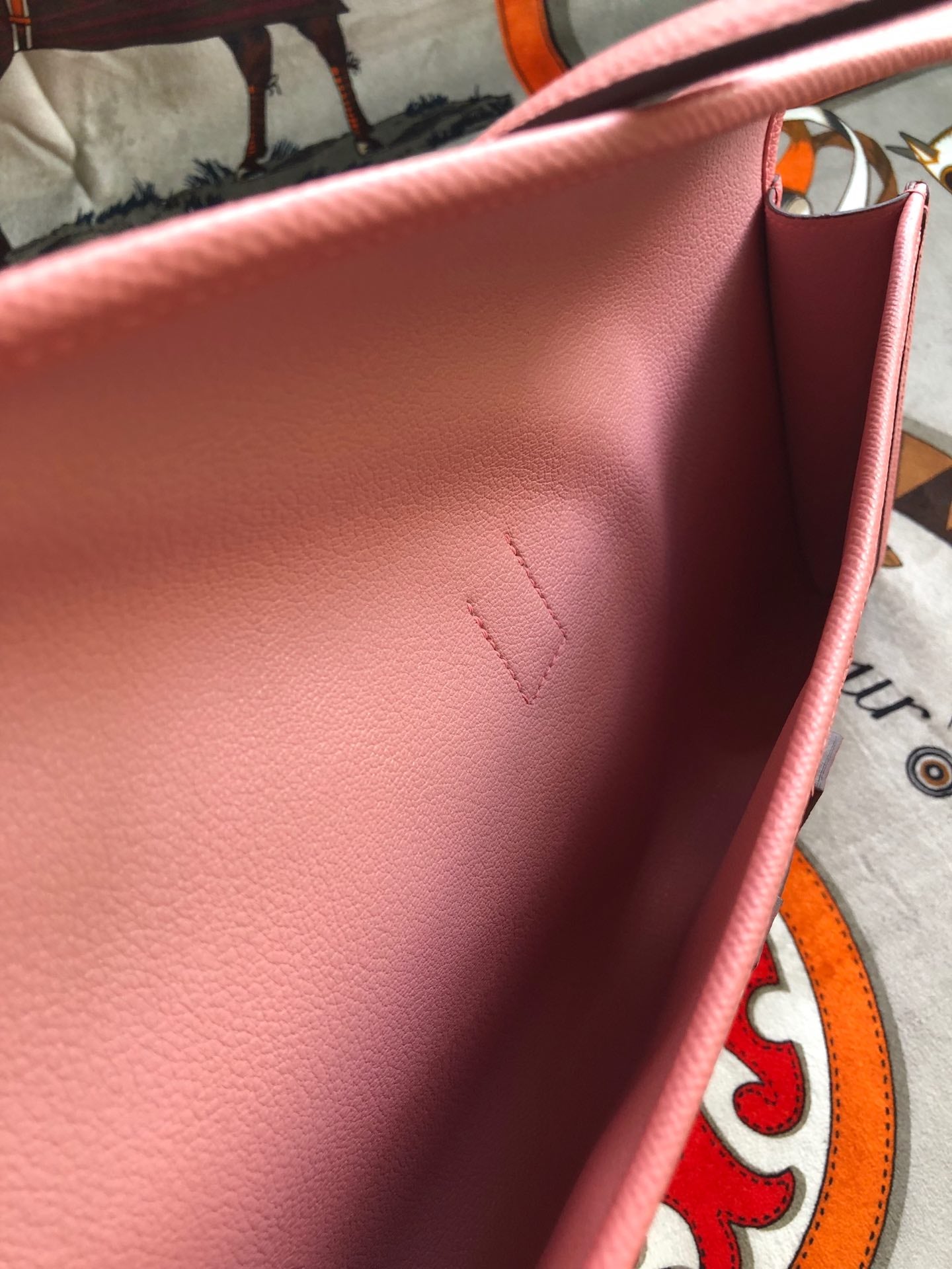 Richelieu Wallet 19 In Classic Red Goyardine Canvas