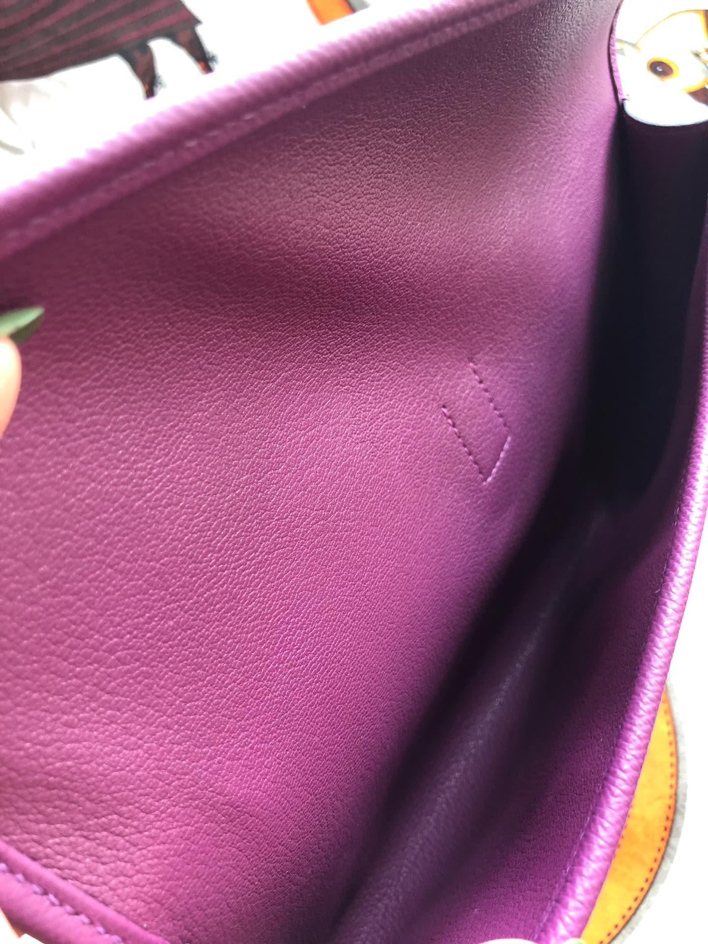 Richelieu Wallet 19 In Classic Red Goyardine Canvas