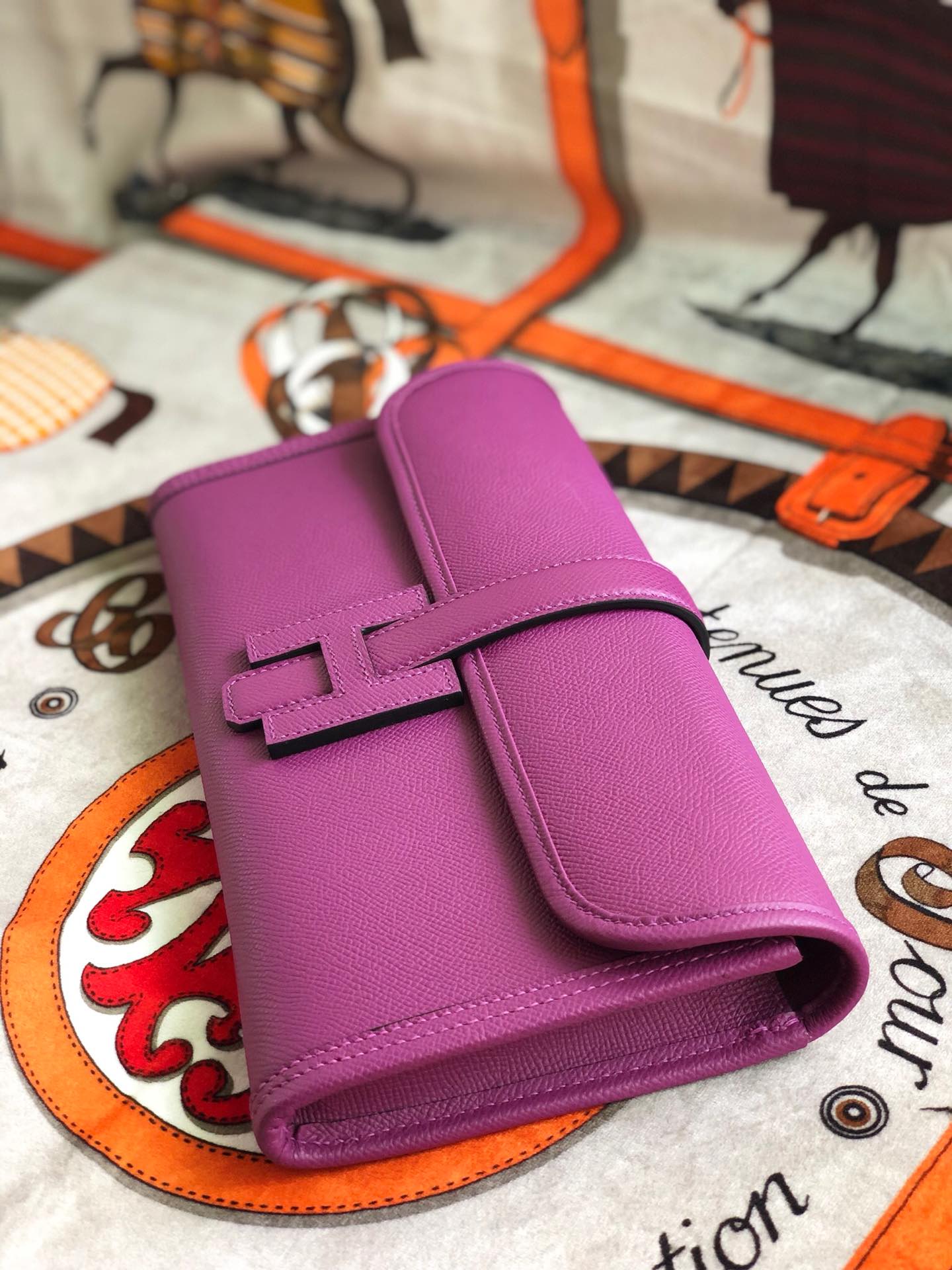 Richelieu Wallet 19 In Classic Red Goyardine Canvas